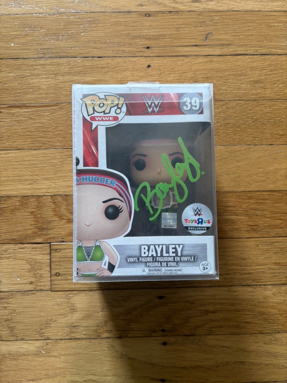 Funko Pop! WWE Bayley Vinyl Figure Autographed